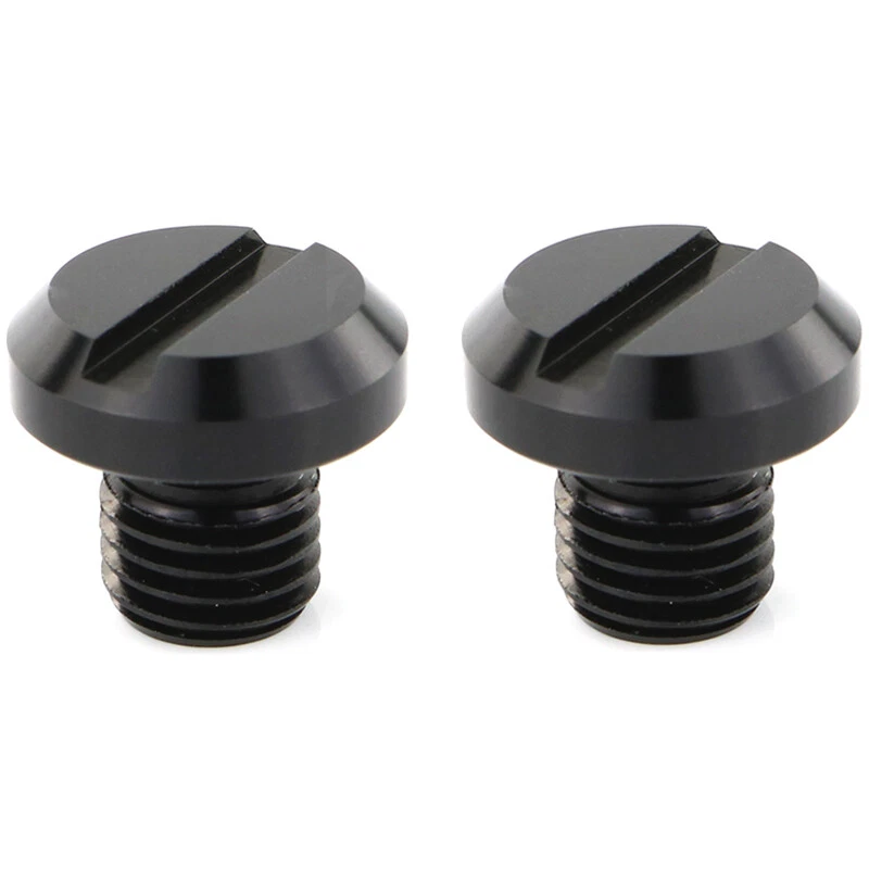 Mirror Hole Plug Fit For Triumph Tiger Explorer 1200 12-15 1050Sport 16-20 Black - Image 4 of 4