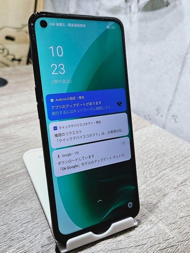 OPPO A55s 5G Black Android Smartphone Unlocked Japan Used Keitai From Japan - 第 1/5 張圖片