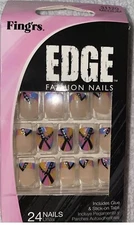 Fing’rs faux nails- geometric multicolored-------X14