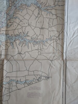 Vintage Chesapeake Bay Sandy Pt To Susquehanna River Color Map 43  display picture 1