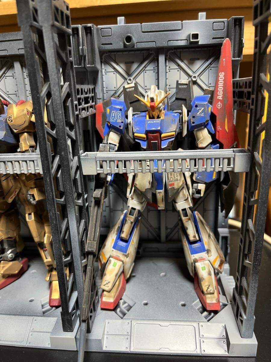 Built & Painted Bandai HGUC 1/144 Zeta Gundam Mobile Suit