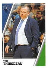 2018-19 Panini NBA Stickers #300 Tom Thibodeau Minnesota Timberwolves Sticker