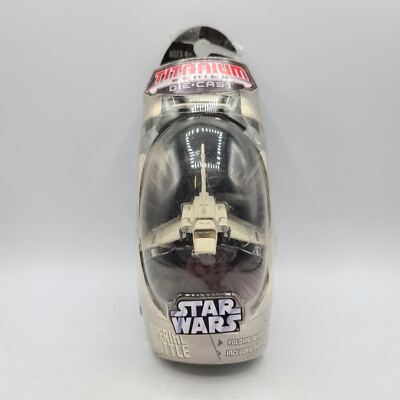 Star Wars MicroMachines Titanium Series Imperial Shuttle Galoob Hasbro  06 MOC
