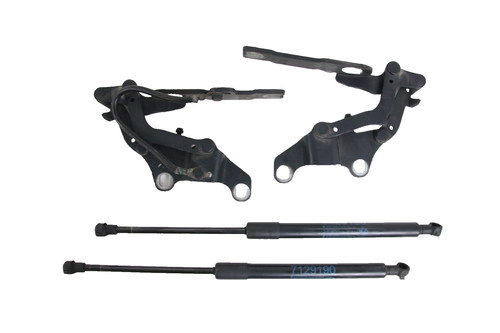 BMW E91 LCI 2x Scharnier Motorhaube & Dämpfer 7115264 & 7129190 II E90 92 93