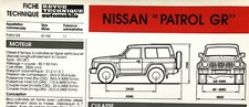 Revue technique Nissan PATROL