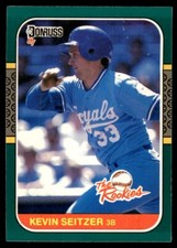1987 Donruss The Rookies Kevin Seitzer #15