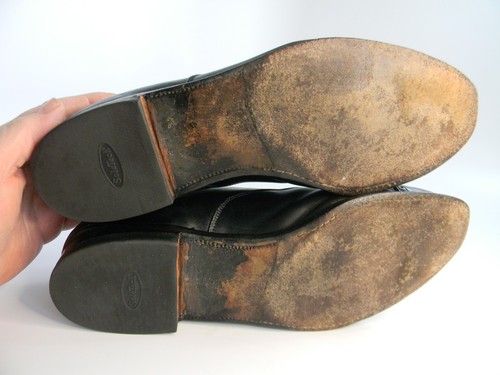 Alden 901 Black Leather Toe Cap Oxford Shoes Size 12 AAA/A Made in USA - Picture 8 of 10