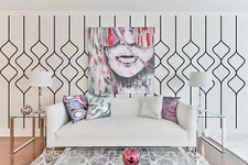 Geometric Wall Decals - Removable Decor for Home, Office or Apartment