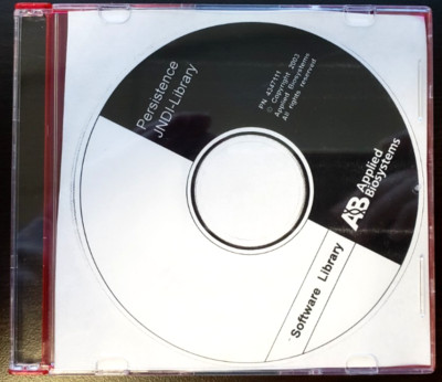 Applied Biosystems Persistence JNDI-Library Software CD (4347111)