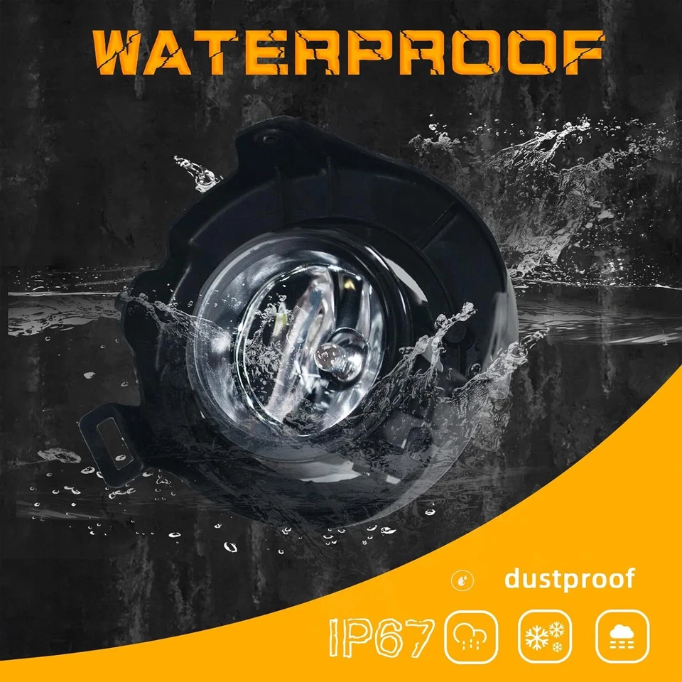 For 2005-2009 Nissan Frontier 2005-2012 Pathfinder Fog Lights Bumper Lamps - Изображение 2 из 4