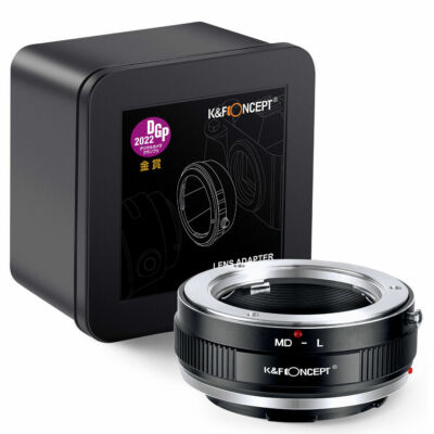K&F Concept Adapter für Minolta Rokkor SR/MD/MC Objektiv auf L Mount Kamera MD-L
