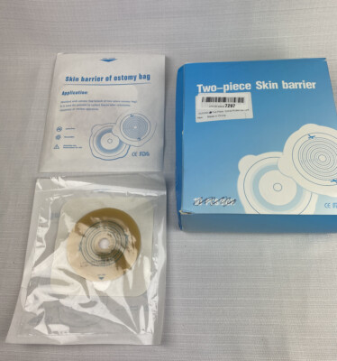 Two-piece Skin Barrier Cut To Fit 9/Box Exp 2022 Ouchan 