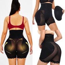 Hip Enhancer Shapewear, Women High Waist Hip Padded Panties Fake Ass Butt Lifter