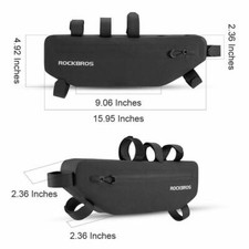 Image of RockBros Bike Frame Tube Bag Bicycle Triangle Pannier Bag Waterproof  3L/5L/8L