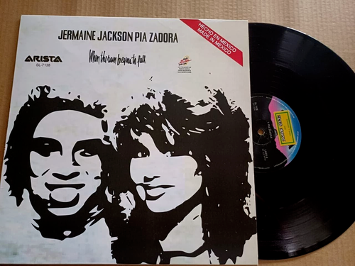 Jermaine Jackson & Pia Zadora When The Rain Begins To Fall In SPANISH
