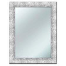 Specchio da parete MIRROR PRINCE 64X84 cm Bianco e Argento