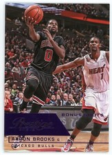 2015-16 Panini Prestige Aaron Brooks Bonus Shots Purple #79 #19/49 Bulls