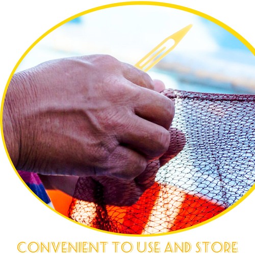 40PCS Fishing Netting Needle Shuttles Net Mending Tool Fishing Netting Needle - 第 5/12 張圖片