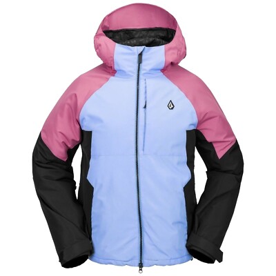 Brand New 2025 Volcom Women's Agate Insulated Jacket Crystal Blue Size S