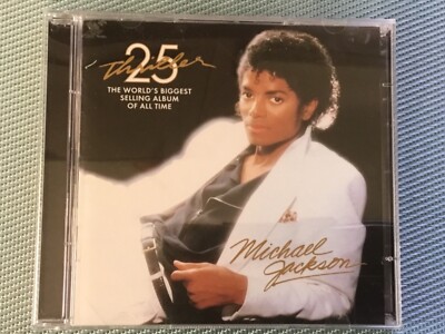 MICHAEL JACKSON THRILLER 25TH ANNIVERSARY MINT CD & DVD SPECIAL