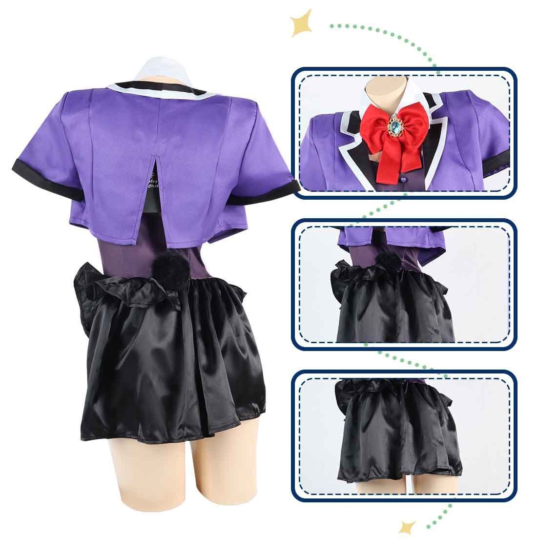 コスプレ衣装 RIKA Hot Anime Role Takanashi Rikka Cosplay Uniform Suit Party Girl