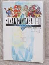 FINAL FANTASY I II 1 2 ADVANCE Guide w/Map Nintendo GameBoy Book 2004 Japan VJ89