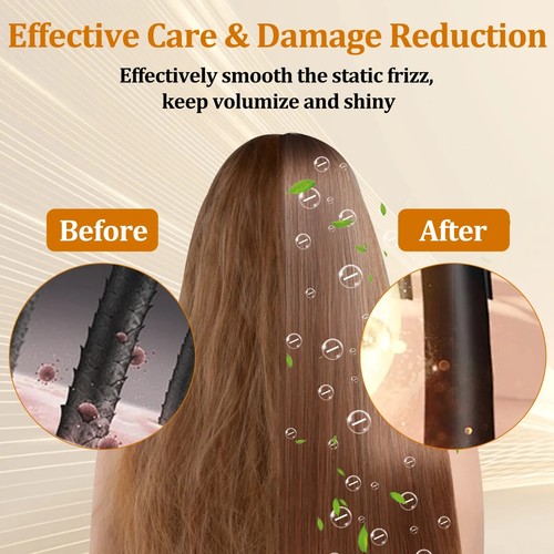 USBELFF Multifunctional Hair Dryer Brush,Blow Dryer Brush 5 in 1 Hot Air Brush f - Picture 8 of 9