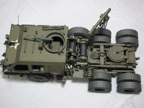 1:25 Scale The M25 Tank Transporter Dragon Wagon DIY Handcraft Paper Model Kit - Picture 11 of 11