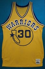1981-82 NBA Golden State Warriors King #30 game used jersey ~ Authentic & Unique