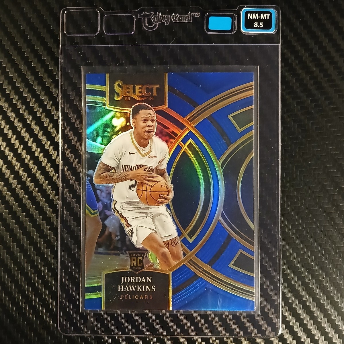 2023-24 Panini Select Prizm Premier Jordan Hawkins #124 - Taby
