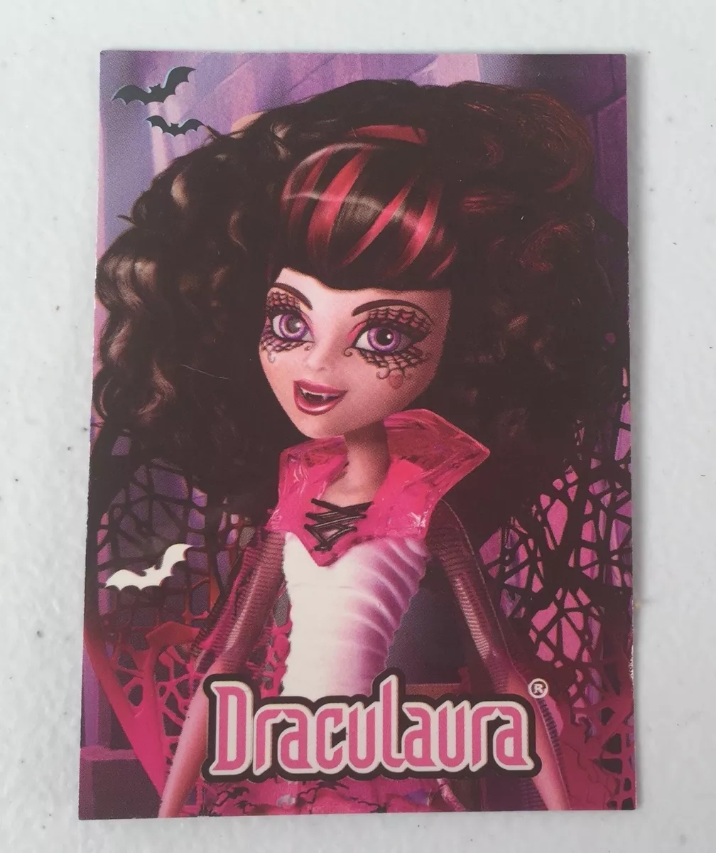 NEW Monster High Doll Ghouls Rule Draculaura Collector Card Accessories