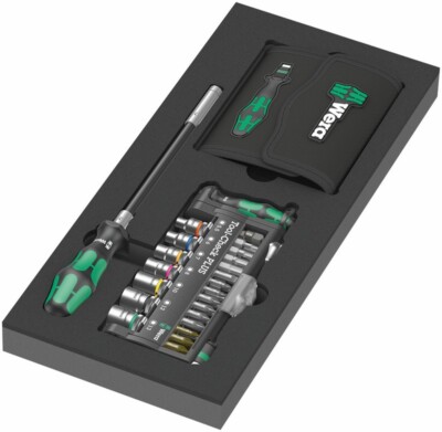 4013288225344 WKŁADKA PIANKOWA KRAFTFORM KOMPAKT I TOOL-CHECK PLUS, 57CZ. WERA