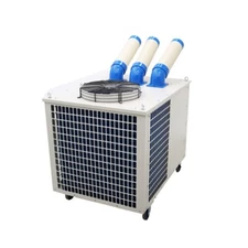 220V 4.28HP Industrial Air Conditioner Spot Cooler 29800 Btu/h 1550m³/h 3 Column