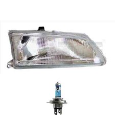 Scheinwerfer rechts H4 für Peugeot 106 I 1A 1C inkl. Osram Lampen