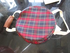 Mark and Graham Plaid Insulated Food Carrier photo shoot sample