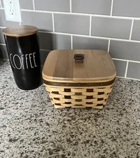 Longaberger Large Berry ACT BASKET Protector & Lid