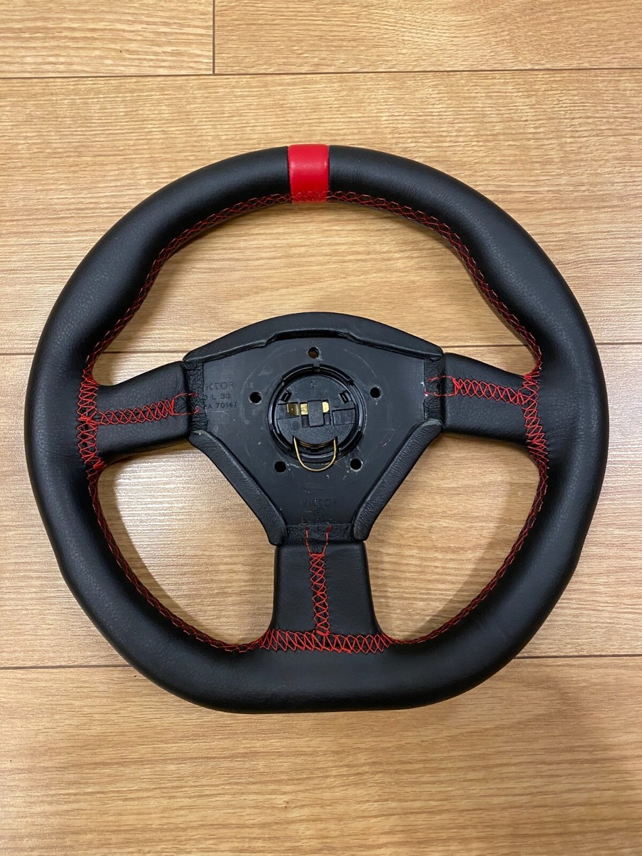VICTOR KBA 70147 RARE OLD RETRO STEERING WHEEL GENUINE REFURBISHED