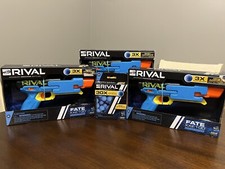Brand New 3 NERF Rival Fate XXII-100 Blasters  30 additional Nerf Accu-Rounds