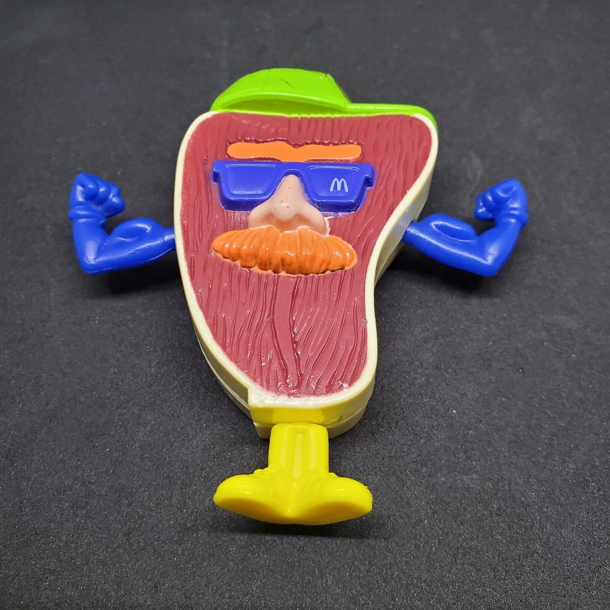 ミュージシャン pre-school Steak COTTON FIGURE Mcdonalds Toy Vintage Changables T Bone Steak 1993 Happy Meal | eBay