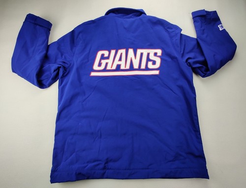 NFL G-III Sports New York Giants Men's Large Blue/Red Full-Zip Thick Jack "New" - Picture 7 of 11