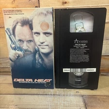 Delta Heat VHS VCR Video Tape Used Anthony Edwards
