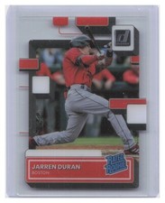 Jarren Duran 2022 Chronicles Clearly Donruss - Rated Rookie #56 - Boston Red Sox