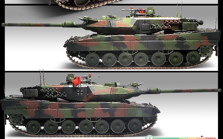 Academy 1/35 German Army Main Battle Tank LEOPARD 2A6 Plastic