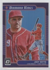 2021 Panini Donruss Optic Diamond Kings Carolina Blue Prizm 22/50 Joey Votto 1ax