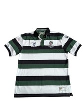 Rugby Tech London Irish St. Patrick's Day Rugby Shirt Rare Vintage XL F/Post