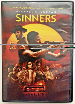 Sinners (DVD, 2025)   Very Good Condition - Michael B. Jordan, w/ Case & Artwork