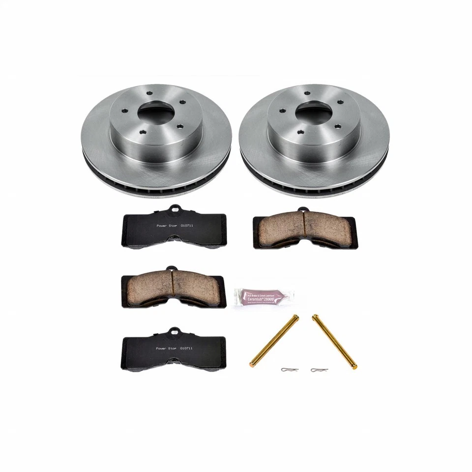 Power Stop Brake Kit For Chevy Corvette 1963-1982 Front Autospecialty - Image 2 of 4