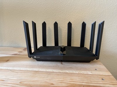 TP-LINK Archer AX6600 Tri-Band Wi-Fi 6 Router - Black