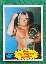 1985 Topps WWF - Greg Valentine #9