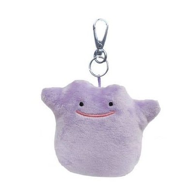 Pokemon Ditto Plush Key Cover Stuffed Toy Pocket Monsters Metamon